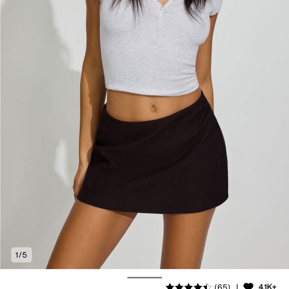 Garage Paris micro skort - Picture 3 of 4